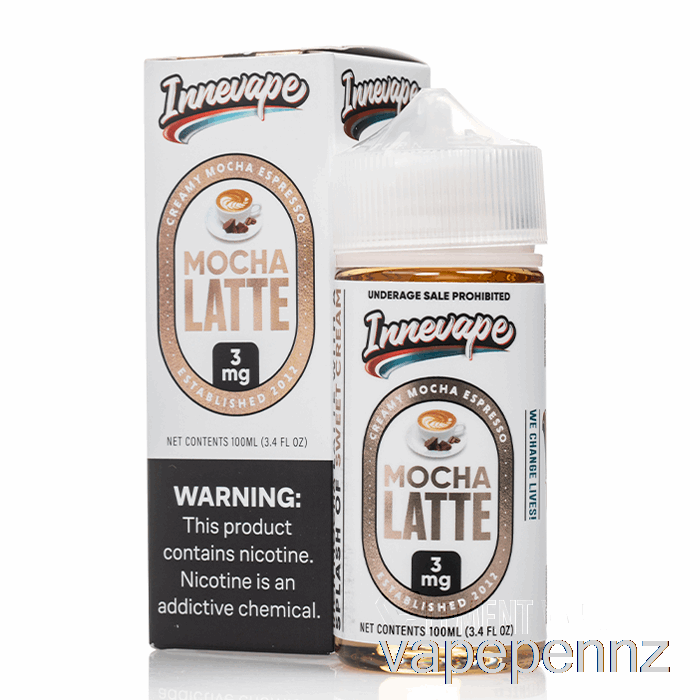 Mocha Latte - Innevape - 100mL 6mg VAPE NZ